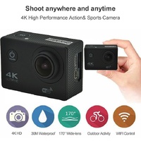 Waterproof 4k Action Camera for Cycling and Diving - Blue thumbnail