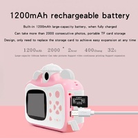 Smart Digital Kids Camera - Photo & Video - no Memory Card - Blue + White thumbnail