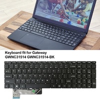 Us Version Laptop Keyboard for Gateway N15cs9 / X317h - Black thumbnail
