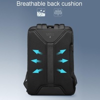 Versatile Laptop Backpack for Travel and Business - Gray thumbnail