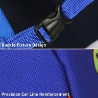 Durable Dinosaur Backpack for Kids - Lost Proof - Red thumbnail