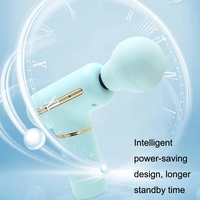 Portable Handheld Massage Gun For Muscle Relaxation - Pink thumbnail