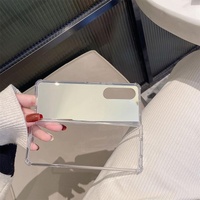 Reflective Noodle Case for Samsung Galaxy z Fold 4 - Reflective Finish - Silver thumbnail