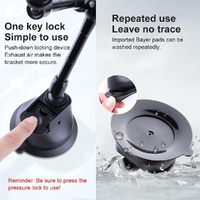 Articulating Dual Suction Cup Magic Arm Phone Mount thumbnail