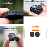 2-pack Camera Lens Cap for Dji Action 3 / 4 - Scratch Resistant thumbnail