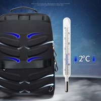 Large Capacity Business Laptop Backpack with Usb Port - Breathable & Stylish Black 30x15x44cm thumbnail