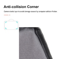 Travel Laptop Sleeve Bag - Portable Carry Case - Black - 13-14 Inch thumbnail