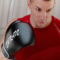 Professional Boxing Sanda Gloves For Training And Fighting - White 10Oz thumbnail