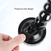 Flexible Suction Cup Mount with Cold Shoe and Phone Clamp thumbnail
