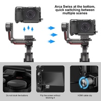 Metal Camera Cage Stabilizer For Sony A6700 - Black thumbnail