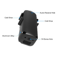 Dual Cold Shoe Adapter Bracket for Dji Pocket 3 Cage thumbnail