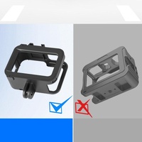 Protective Frame Mount for Gopro Hero8 - Durable Pc / Abs thumbnail
