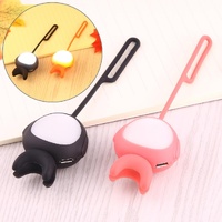 Self-lighting Smart Phone Hook for Iphone Galaxy Huawei Xiaomi Lg Htc - Black thumbnail