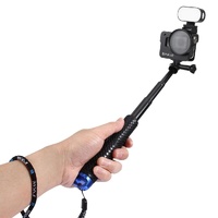 Portable Live Video Led Light for Beauty Photography and Selfies - Black thumbnail