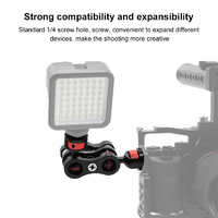 Universal Magic Arm With Ball Head Mount - Black thumbnail