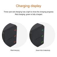 Triple Usb Charger Box for Gopro Hero6 / 5 with Led Indicator and Cable thumbnail