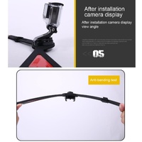 360 Degree Selfie Mount for Action Cameras with Flex Clamp thumbnail