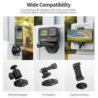 Metal Magnetic Base with 1 / 4 Adapter and Pivot Stand thumbnail