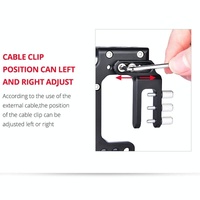Handle Video Camera Cage Stabilizer For Sony A7K / A72 / A73 / A7S2 / A7R3 / A7R2 / A7X Black thumbnail