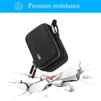 Diamond Texture Leather Storage Bag for Dji Mic - Pu Material thumbnail