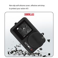 Shockproof Silicone Case with Lens Cap and Strap for Dji Action Camera thumbnail
