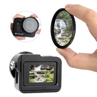 Aluminum Alloy Protective Cage with Insurance Frame and 52mm Uv Lens for Gopro Hero8 thumbnail