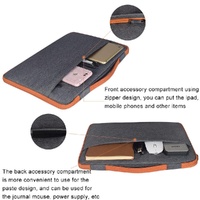 Stylish Laptop Handbag For Macbook Samsung Dell Asus - Black thumbnail