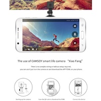 1080P Wifi Action Camera With Wide-Angle Recording - Black thumbnail