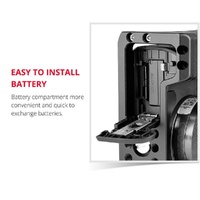 Video Camera Cage Stabilizer For Canon Eos M50 - Black thumbnail