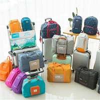 Waterproof Travel Bag for Women and Unisex Luggage - Large Capacity - Grey thumbnail