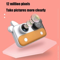 Mini Cartoon Digital Camera for Kids with Wifi - Brown thumbnail