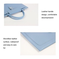 Waterproof Laptop Bag with Power Pack - 13 Inches Portable - Sky Blue thumbnail
