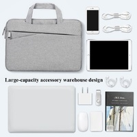 Large-capacity Laptop Liner Bag for Business - 13 Inch - Gray thumbnail