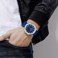 Waterproof Men Multifunctional Outdoor Watch - White thumbnail