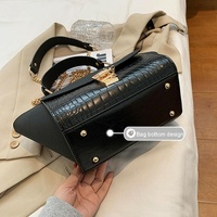 Versatile Vintage Wing Crossbody Bag with Frosted Finish and Chain - Coffee thumbnail