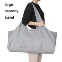 Fitness Travel Duffel Bag - Breathable & Lightweight - Black thumbnail