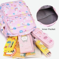 Kids Backpack Set with Lunch Bag & Pencil Case - 3 in 1 - Purple thumbnail