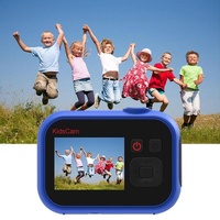 Kids' Digital Camera with Wide Angle Lens - Built-in Memory - Red thumbnail