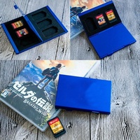 Nintendo Switch Game Card Organizer - Aluminum - Black thumbnail