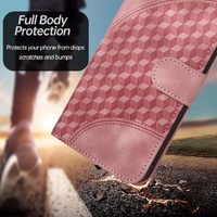 Embossed Elephant Head Phone Case for Samsung Galaxy z Fold 4 5g with Lanyard - Black thumbnail