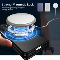 Shockproof 360 Degree Rotating Case for Samsung Galaxy z Fold 4 / 5g - Black thumbnail