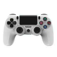 Wireless Bluetooth Game Controller for Ps4 with Dual Vibration and Light Strip - Blue thumbnail