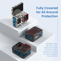 Sports Camera Accessories for Insta360 Ace Pro - Amagisn Body Sticker - Feather thumbnail