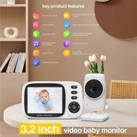 3.2 Baby Monitor With 2-Way Voice Temperature Monitoring & 3.2 Screen thumbnail
