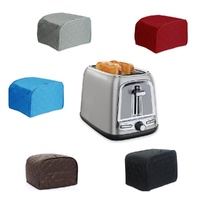 Large Home Bread Maker Dust Cover - Polyester - Red thumbnail