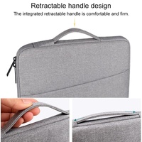 13.3 Inch Laptop Felt Sleeve Protective Case Carrying Bag - Black thumbnail