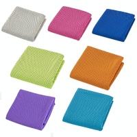 2-pack Enduring Ice Towels - Microfiber Fabric 30*100cm - Ideal for Gym and Sports - Burgundy thumbnail
