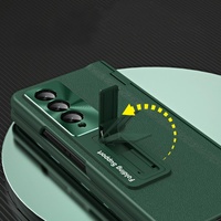 Foldable Full Body Case for Samsung Galaxy z Fold 4 / 5g - 360 Degree Folding - Green thumbnail