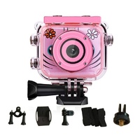Waterproof 5.0mp Kids' Digital Camera with 1.77 Screen - G20 - Pink thumbnail