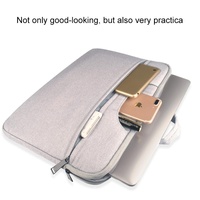 Lightweight Laptop Bag with Durable Zipper for Macbook Samsung Sony Dell Alienware Chuwi Asus Hp - Grey thumbnail